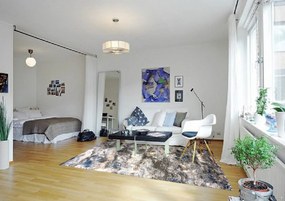 Berfin Dywany, Kusový koberec Mitra 3001 Navy, 140x190, modrá, kancelária