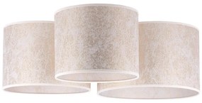 Duolla - Stropné svietidlo ROLLER TRIO 3xE27/60W/230V biela/zlatá