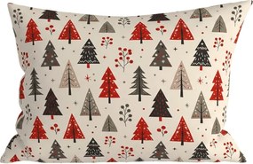 Obliečka na vankúš z mikrovlákna MERRY TREE 70x90 cm, farebný