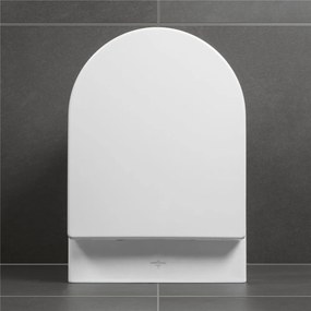 VILLEROY &amp; BOCH Architectura samostatne stojace WC s hlbokým splachovaním bez vnútorného okraja, 370 x 540 mm, biela alpská, s povrchom CeramicPlus, 5690R0R1