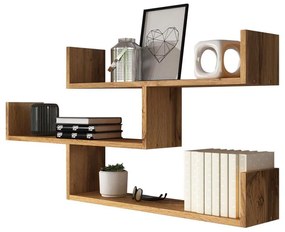 Nástenná polica TRIO 55x119 cm dub wotan