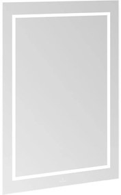VILLEROY &amp; BOCH Finion zrkadlo s LED osvetlením (so stenovými svietidlami), 600 x 45 x 750 mm, G6006000