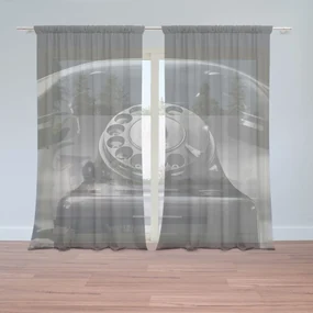 Sablio Záclony Starý telefón: 2ks 150x250cm