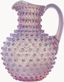 Ručne fúkaný džbán Hobnail, 2 l