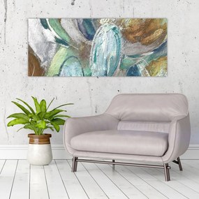 Obraz - Abstraktné maľba postavy (120x50 cm)