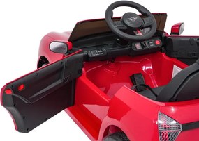Elektrické autíčko Mini Cooper červené