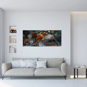Obraz - Včelojedi (120x50 cm)