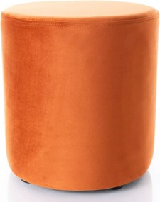 SI Doti B Sametový taburet škorica
