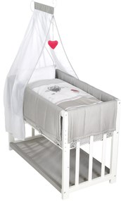 roba Detská postieľka 4 v 1 (biela)  (100397051)