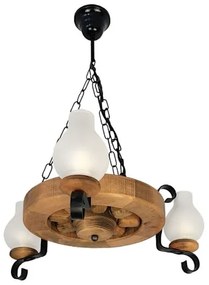 Brilagi - Luster na reťazi ROATA 3xE14/40W/230V buk