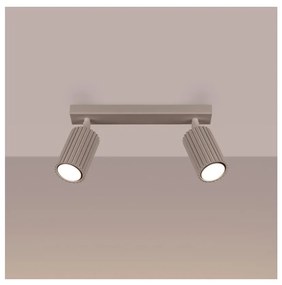 Brilagi - Bodové svietidlo CRESTO 2xGU10/10W/230V taupe