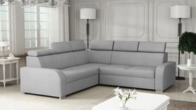 Rohová sedačka Lyseri 2rR2p (sivá) (s úl. priestorom)