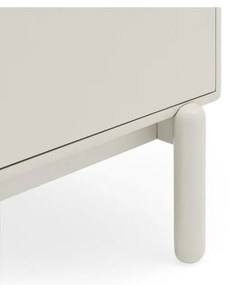 Krémovobiela komoda 180x76x40 cm Corvo – Teulat