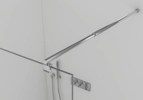 Cerano Onyx, sprchová zástena Walk-in 160x200 cm, 8mm číre sklo, chrómový profil, CER-CER-426394