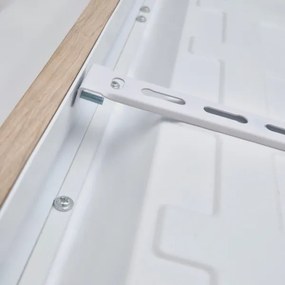 Brilagi - LED kúpeľňové svietidlo WOODY FRAME LED/50W/230V 60x60 cm IP44 dub