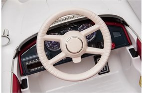 LEAN CARS BMW Retro biele auto na batérie