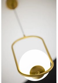 Jupiter 2042 - Luster na lanku IGON 1xE14/40W/230V zlatá