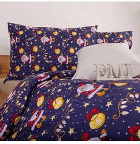 Vianočné obliečky bavlnené Mikuláš EMI