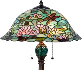 Stolní Tiffany lampa Roof - Ø 41*65 cm