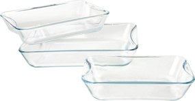 XXXLutz SADA ZAPEKACÍCH MÍS sklo Homeware Profession. - Zapekacie misy - 0032800166