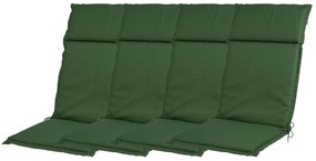 Livarno home Podložka na kreslo s vysokým operadlom Houston, zelená, 4 kusy  (800006032)