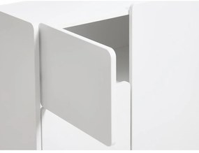 Biela skrinka 80x100x40 cm Bera – Unique Furniture