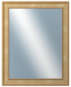 DANTIK - Zrkadlo v rámu, rozmer s rámom 40x50 cm z lišty TOOTH malá zlatá (3161)