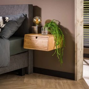 Nočný stolík 23-23 Hover Drevo Acacia - Komfort-nábytok