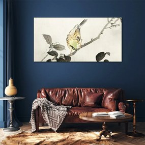 Sklenený obraz Vetva živočíšneho vtáka