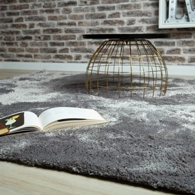 Obsession, DOPREDAJ: 200x290 cm Kusový koberec Curacao 490 silver, 200x290, šedá, obývacia izba