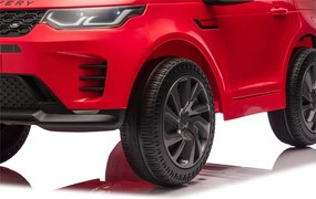 LEAN CARS Land Rover Discovery DLS-K06 Červené batériové vozidlo