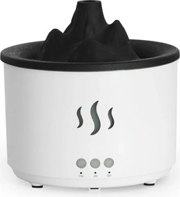 Aróma difuzér RDF3 v tvare sopky - 500 ml - biely