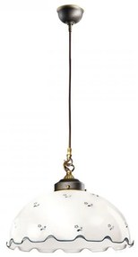 Kolarz 731.30.17 - Luster na lanku NONNA 1xE27/75W/230V modrá