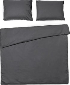 Bavlnené obliečky CALMORA tmavo sivé Rozmer obliečky: 2 ks 70 x 90 cm | 160 x 220 cm