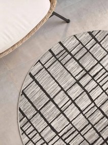 Koberec Ted Baker Haringey Crouch čierny / biely kruh