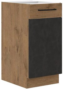 Skrinka do kuchyne VIGO grafit mat 40D 1F BB