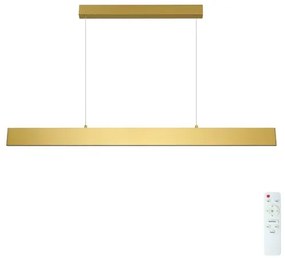 Brilagi - LED Stmiev. luster na lanku SLIMLINE LED/40W/230V 3000-6000K zlatá + DO
