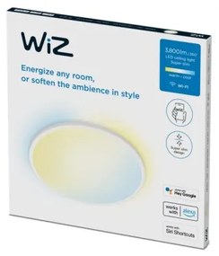 WiZ - LED Stmievateľné stropné svietidlo SUPERSLIM LED/32W/230V biela Wi-Fi