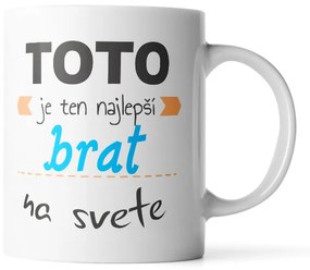 Sablio Hrnek Tohle je ten nejlepší brácha na světě - 890 ml - XXL
