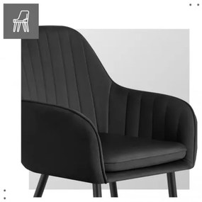 Jedálenská stolička Mark Adler Prince 6.0 Black