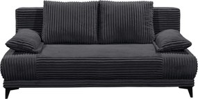 XXXLutz ROZKLADACIA POHOVKA, textil, čierna MID.YOU - Sedačky - 002220023906