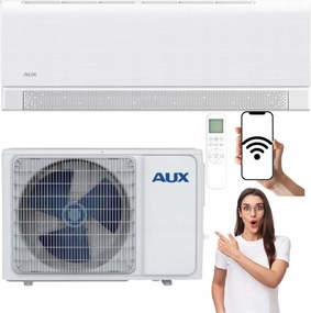 Nástenná klimatizácia Aux C-Smart Premium White 2,7kW 30m2 WiFi Vykurovanie
