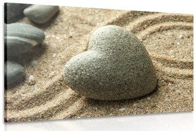 Obraz kamenné srdce - 120x80