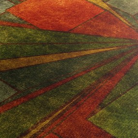 Obraz geometrické abstrakcie (90x60 cm)