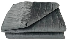 Prikrývka na posteľ Lido 220x250 antracit Merkury Home