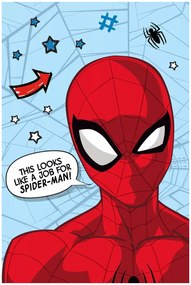 Mikroplyšová deka Spiderman - 100 x 150 cm