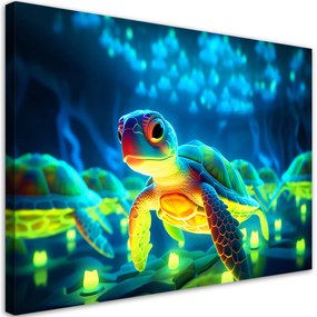 Gario Obraz na plátne Zelené korytnačky Rozmery: 60 x 40 cm