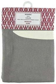 Bavlnený obrus MODERN šedý 140x280