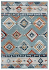 Modrý vnútorný a vonkajší koberec 200x290 cm Avery Blue – Flair Rugs