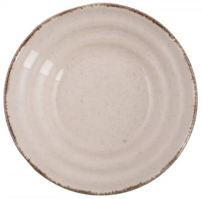 Porcelánová sada 24 kusů talířů Cinnamon I. béžová